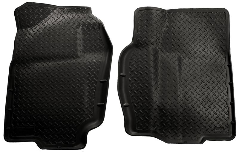 Dodge Ram Floor Mats - Front - Husky Liners - Classic Style - Black - `94-`02